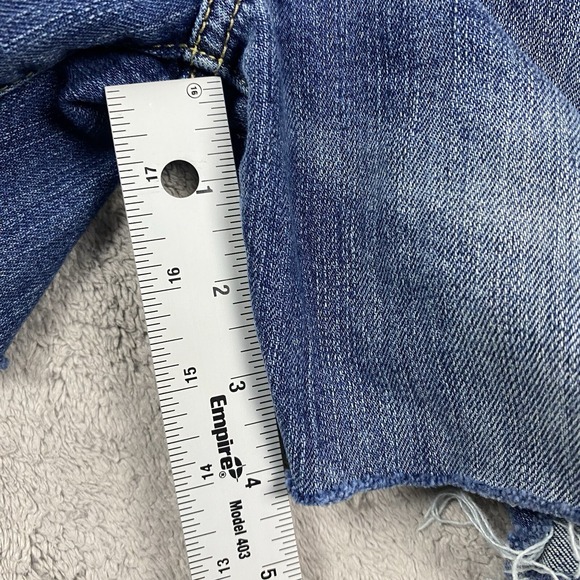 Abercrombie & Fitch Jean Shorts Womens Size 4 Blue - Picture 7 of 13